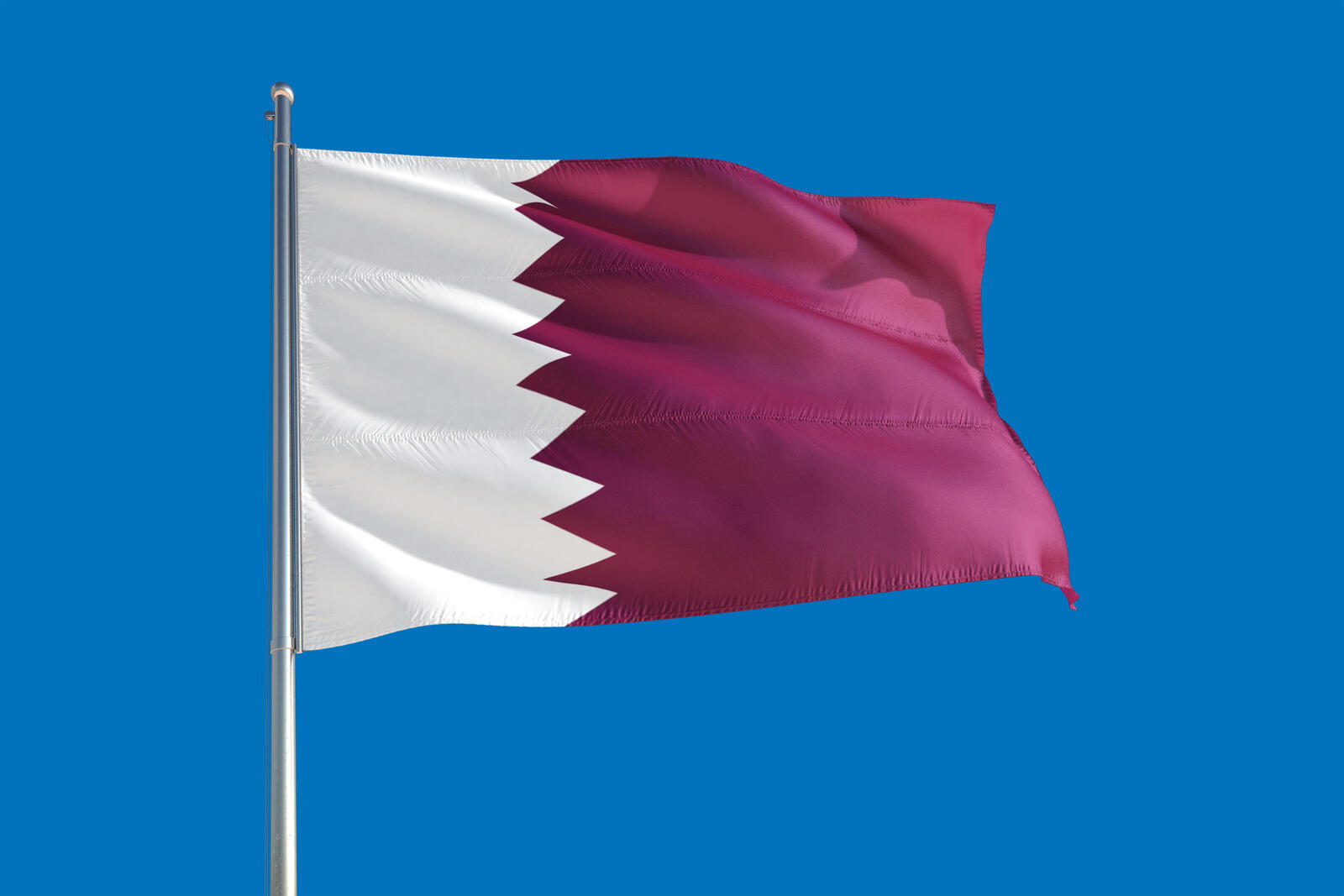 Flag Qatar