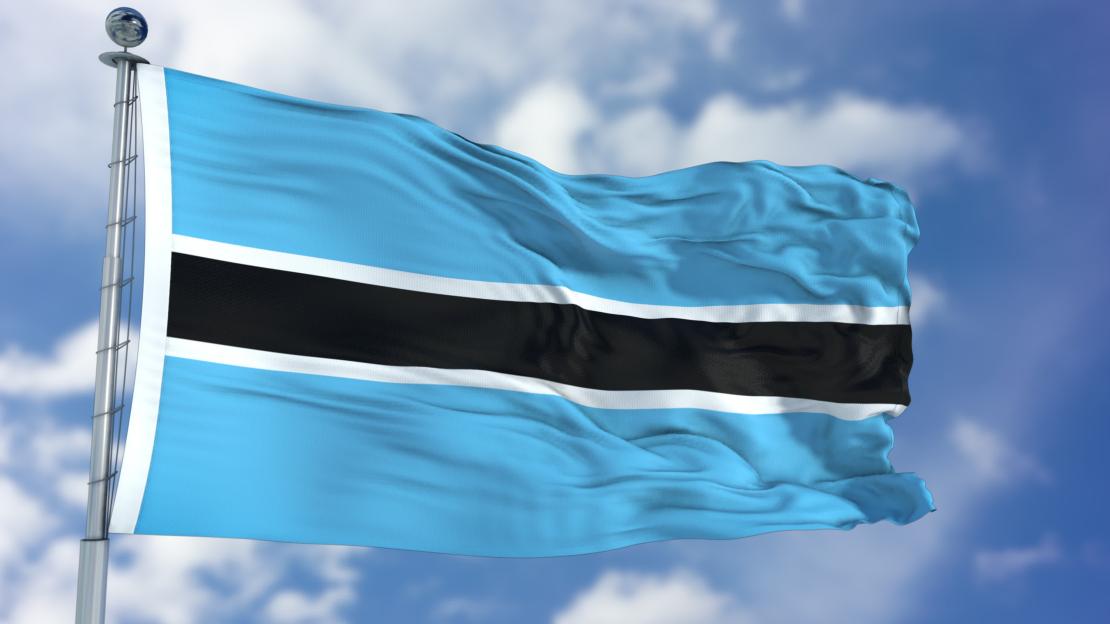 Flag Botswana