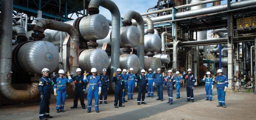 Grandpuits refinery, Operators in the west sector