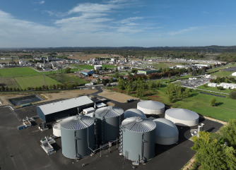 BioBearn TotalEnergies anaerobic digestion unit