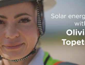 Solar energy with Olivia Topete